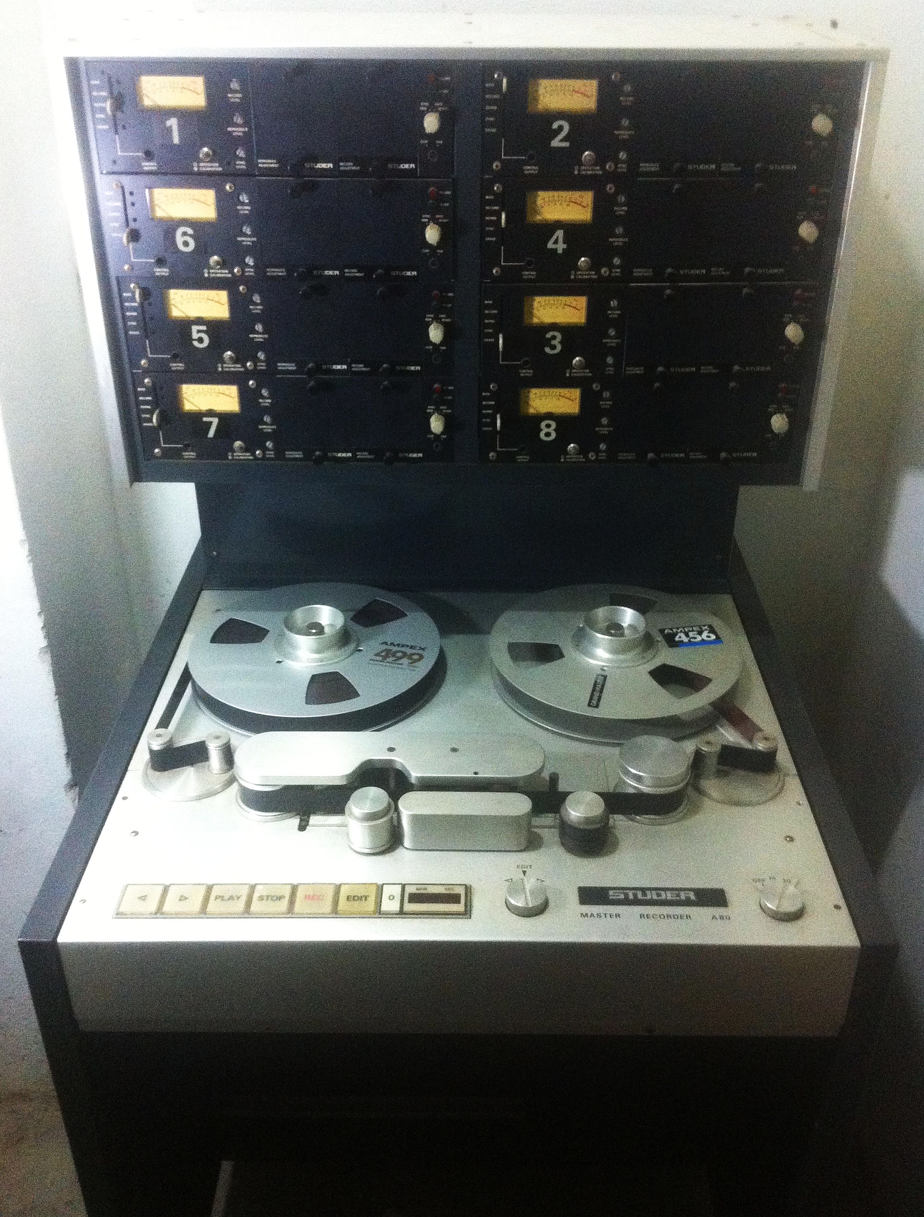 Studer A80 machine reference